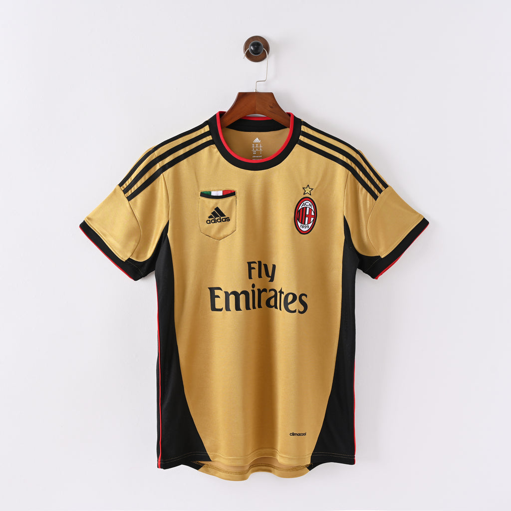 Milan Retro Gold shirt