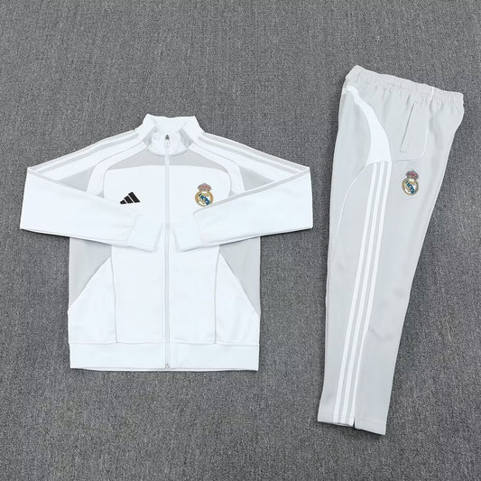 Real madrid tracksuit full zip 25/26