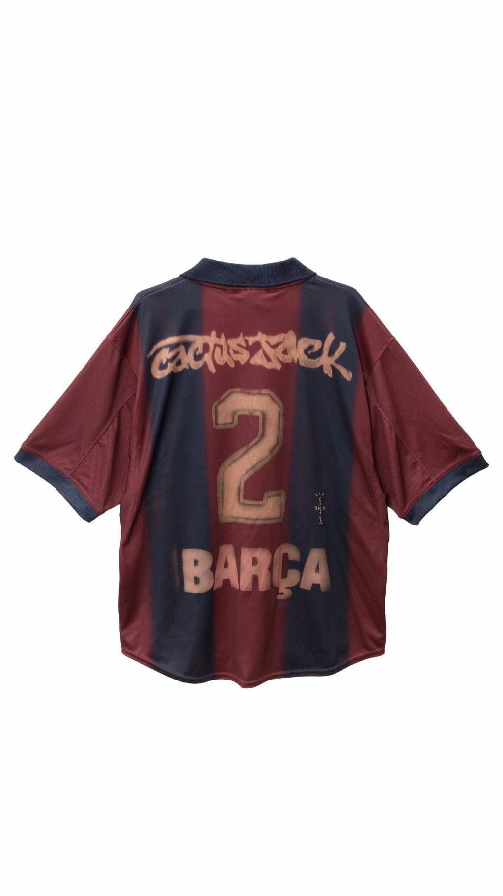 Cj X Travi$ Scott X barcelona Special Edition Retro 2000/2001 Remake