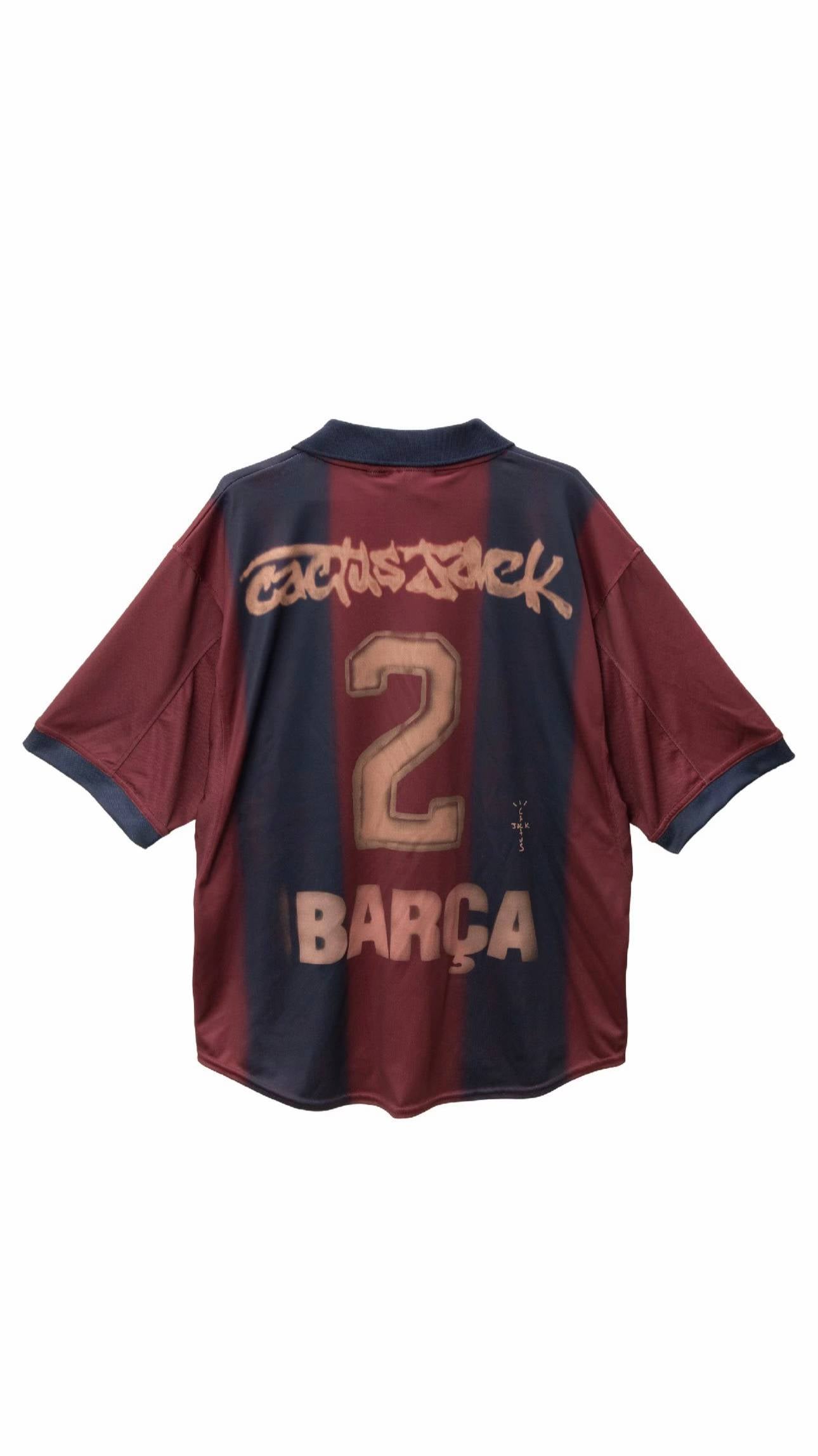 Cj X Travi$ Scott X barcelona Special Edition Retro 2000/2001 Remake