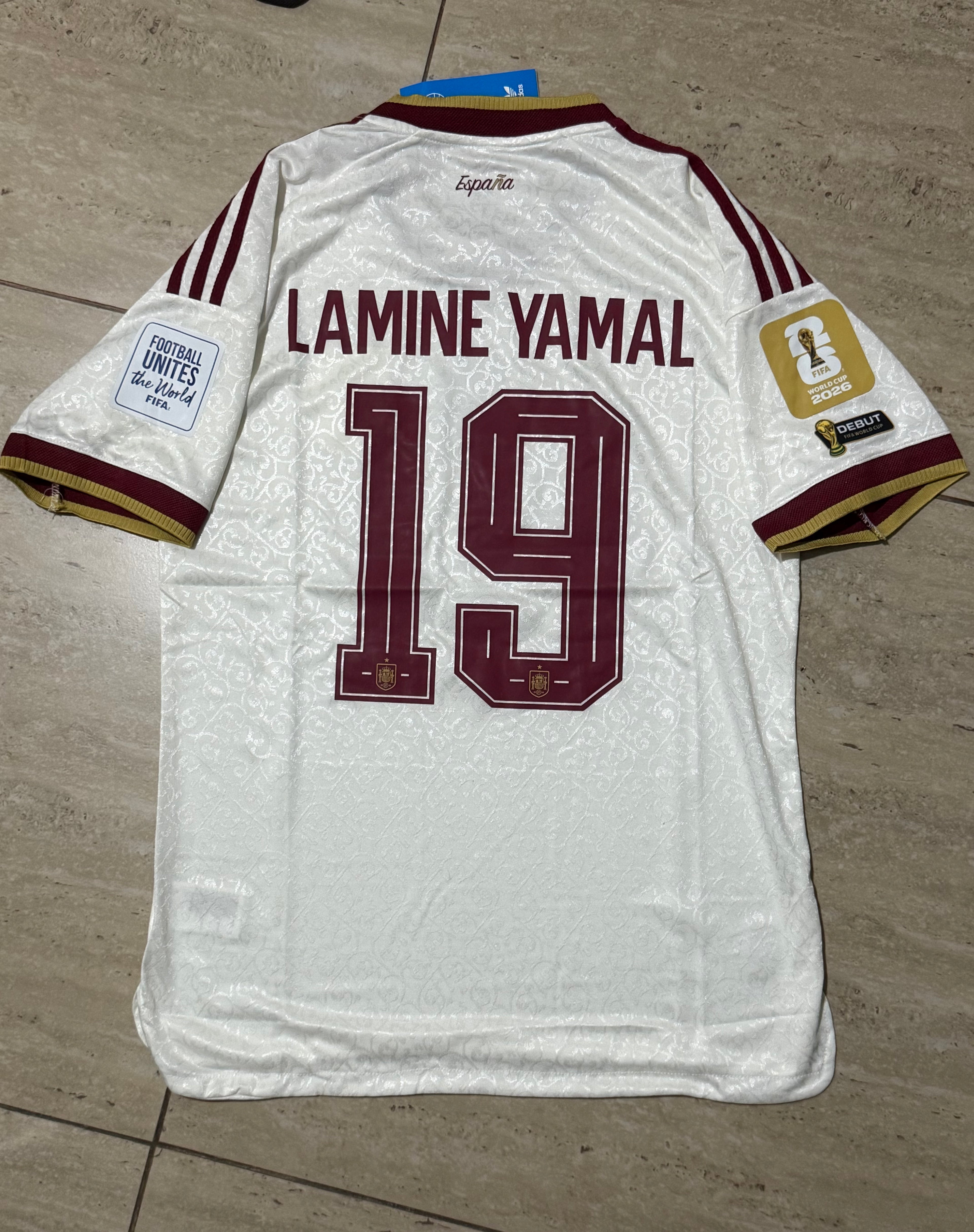 Spain away 2 star Lamine yamal 19 26/27
