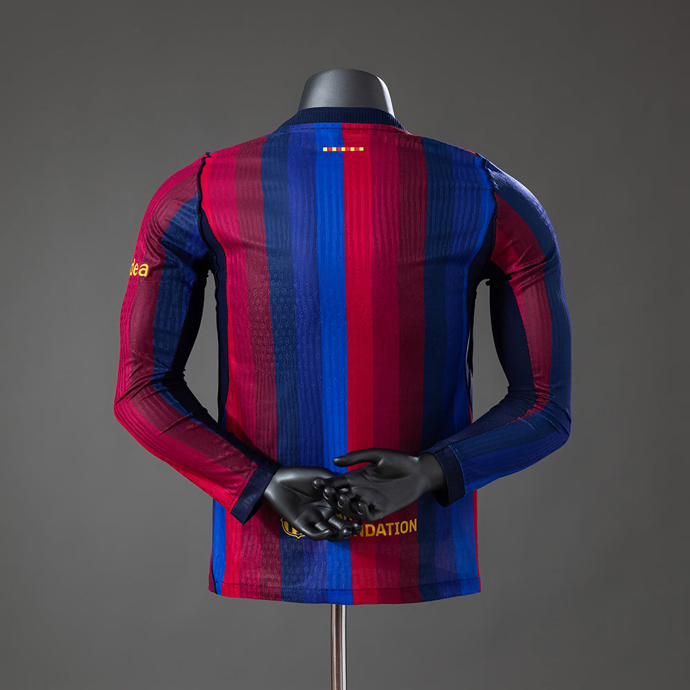 Barcelona home long sleeve 26/27