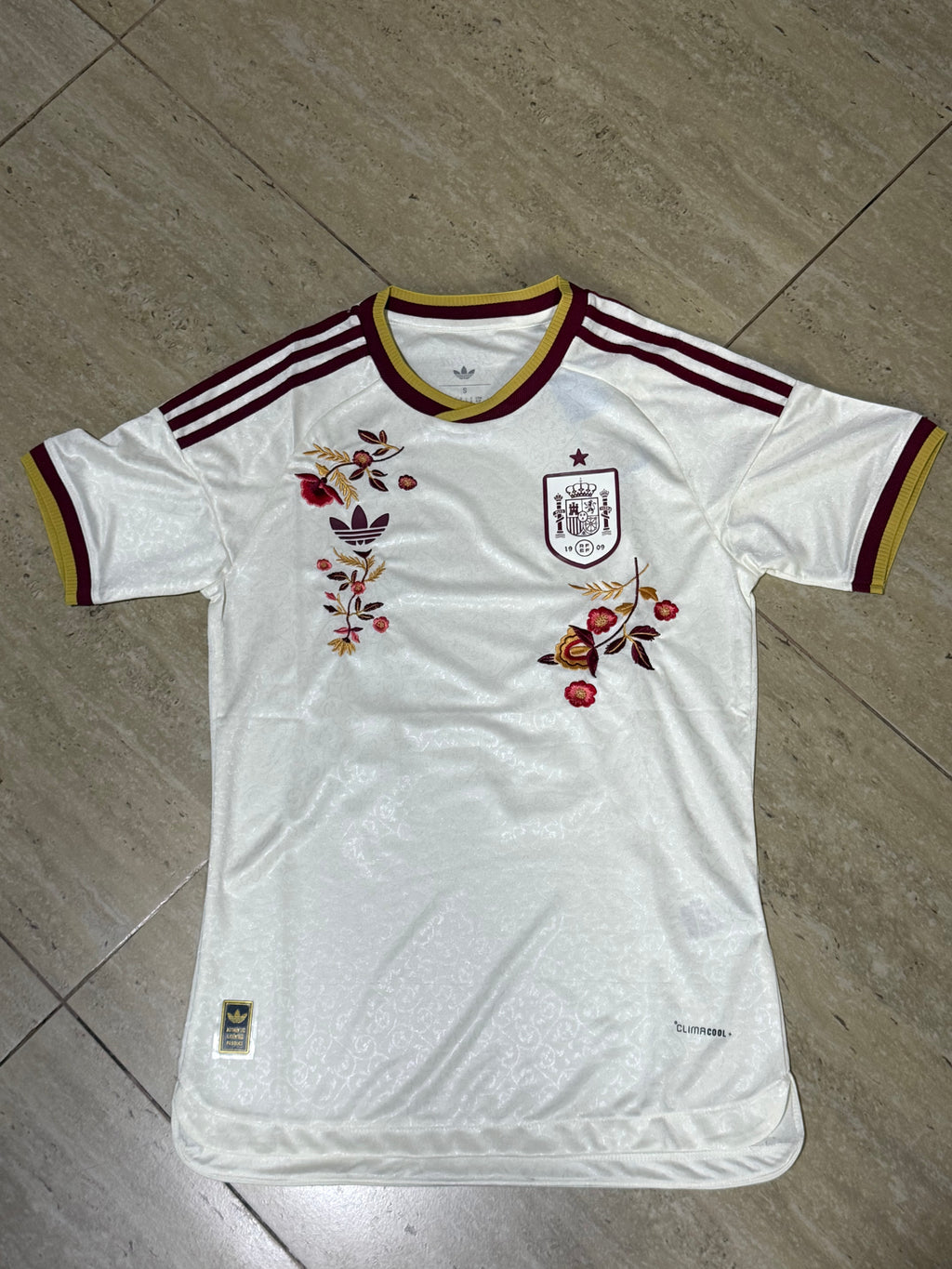 Spain Embriodered Away kit Wc26