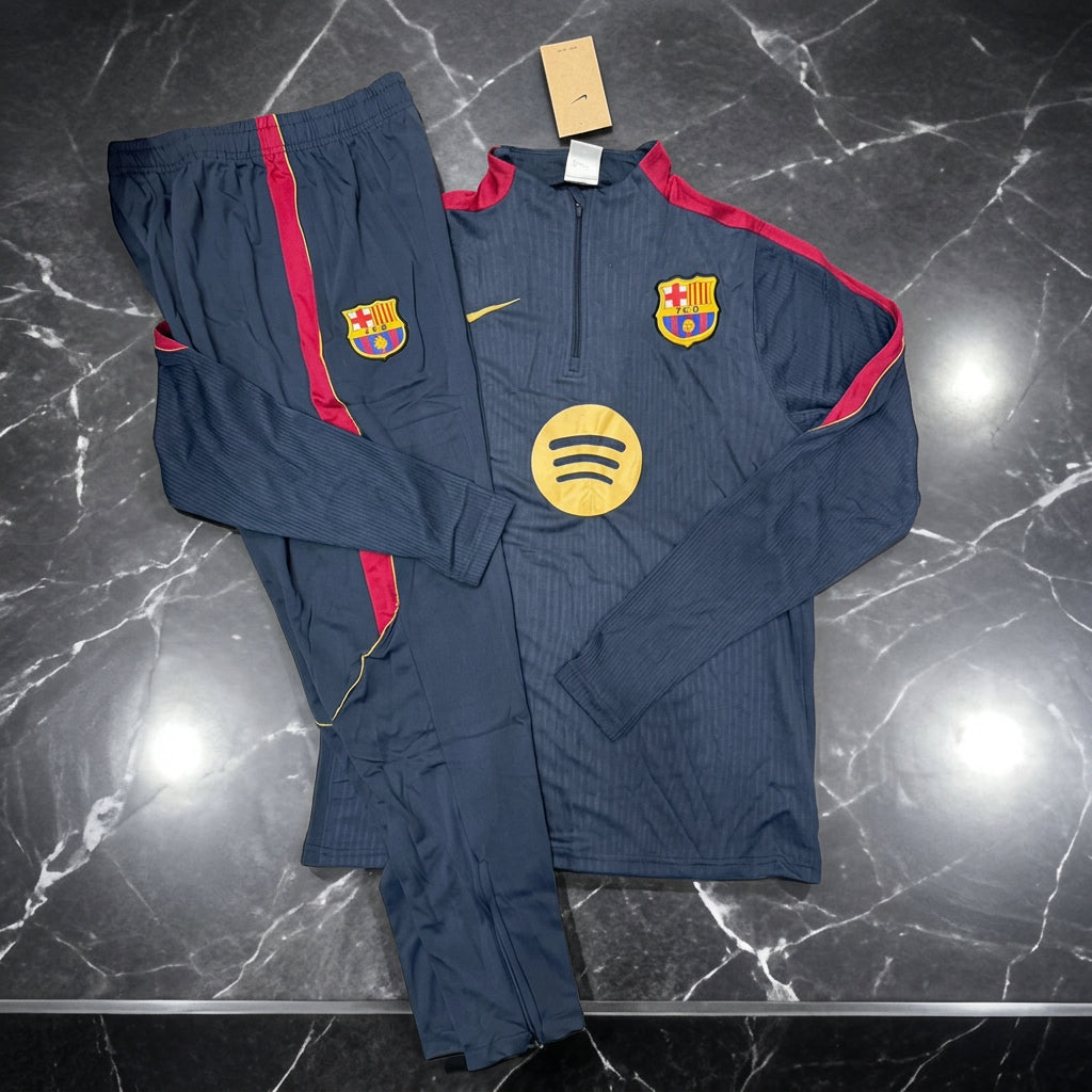 Barcelona Black Tracksuit 26/27