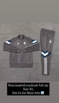 Real Madrid Tracksuit full zip