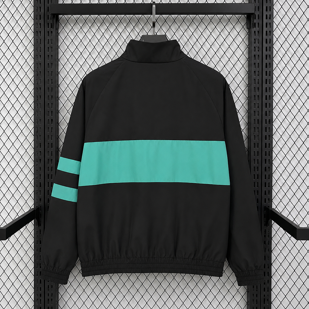 Barcelona Black and GREEN JACKET 26/27