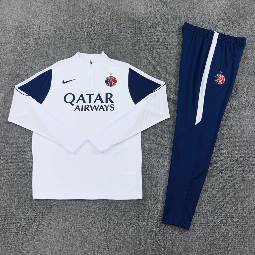 Psg white tracksuit 26/27