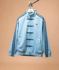 chinese light blue jacket