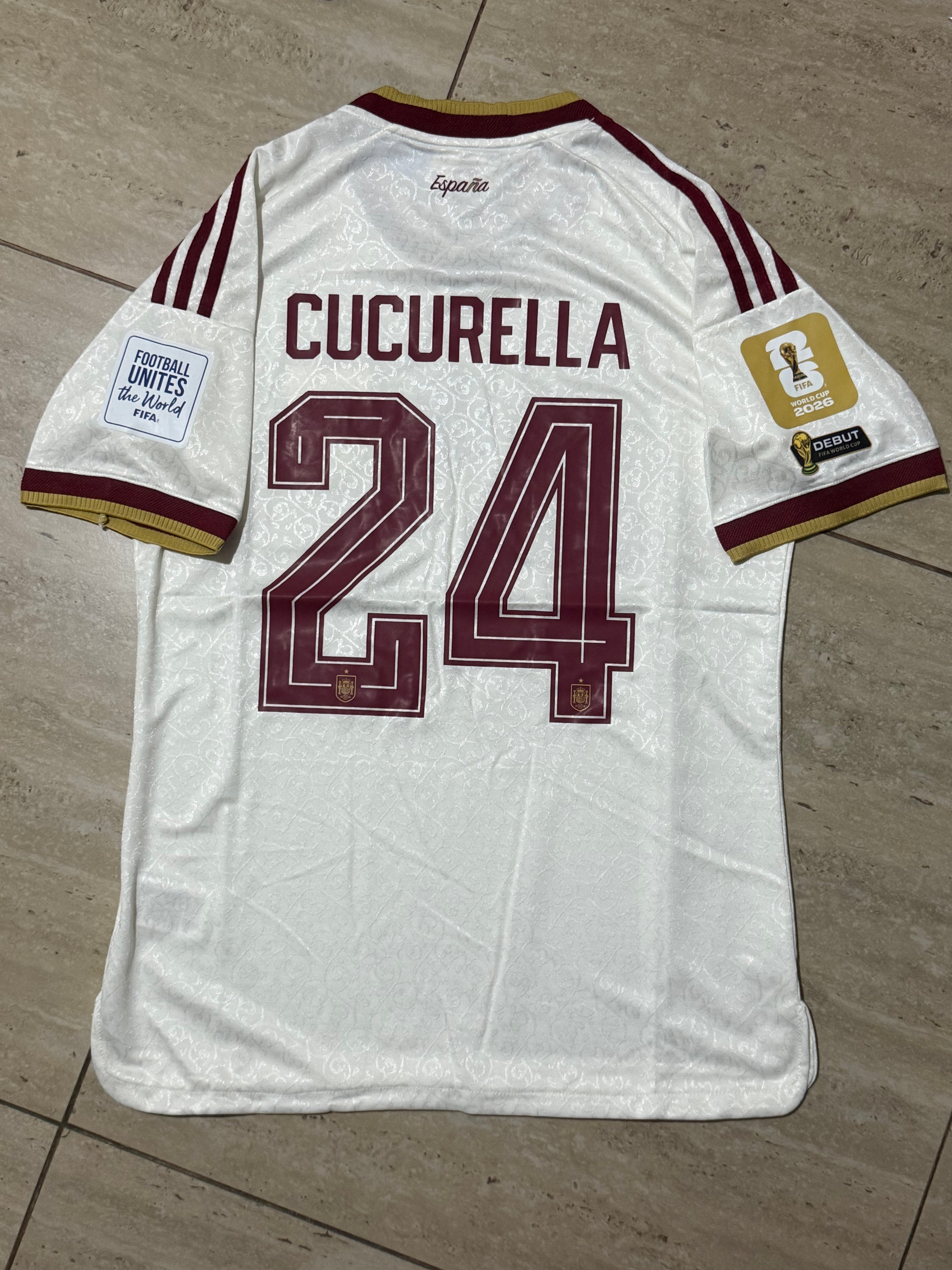 Spain 2 star Away Cucurella 24