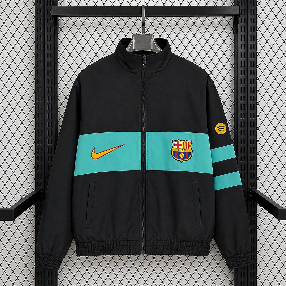 Barcelona Black and GREEN JACKET 26/27
