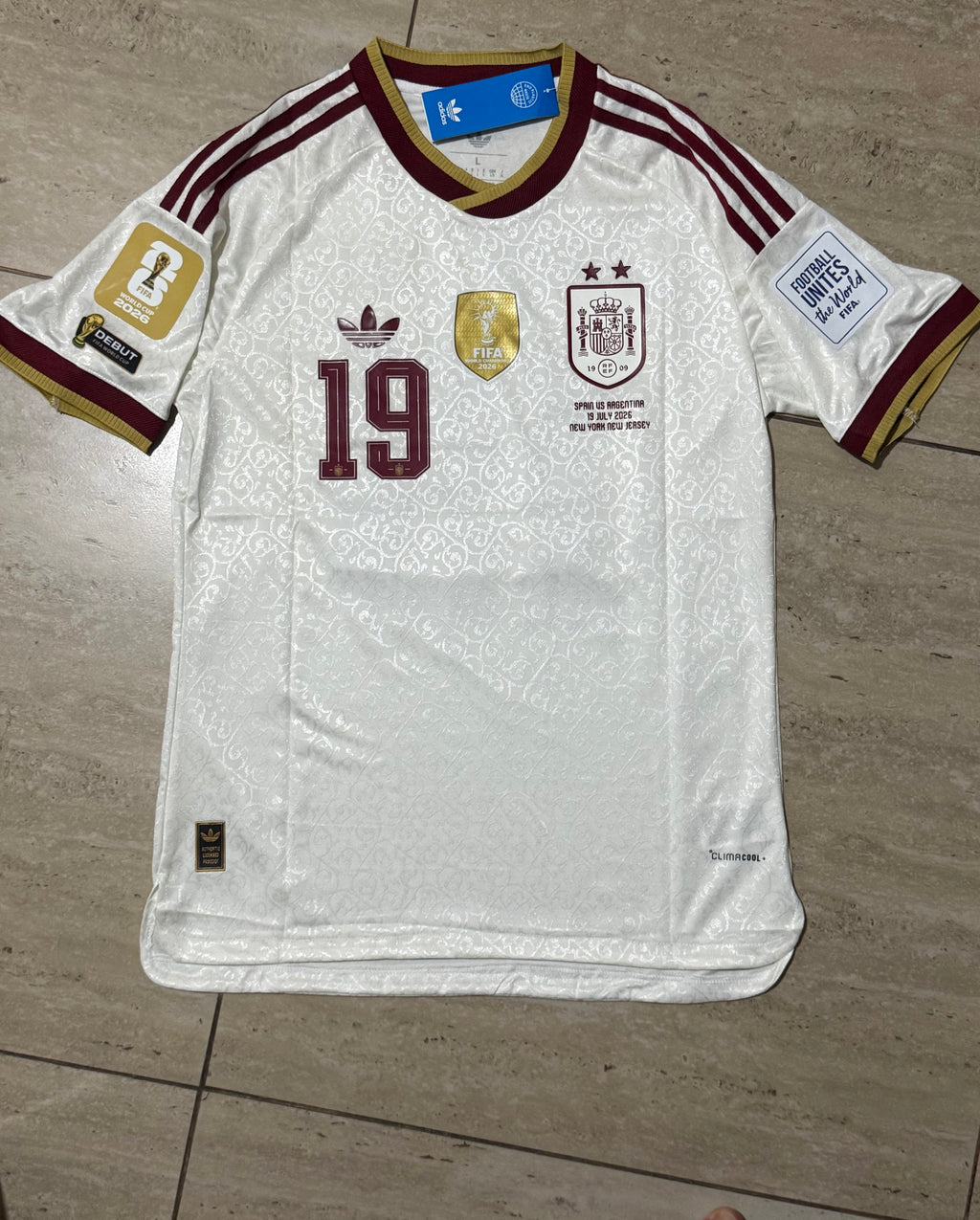 Spain away 2 star Lamine yamal 19 26/27