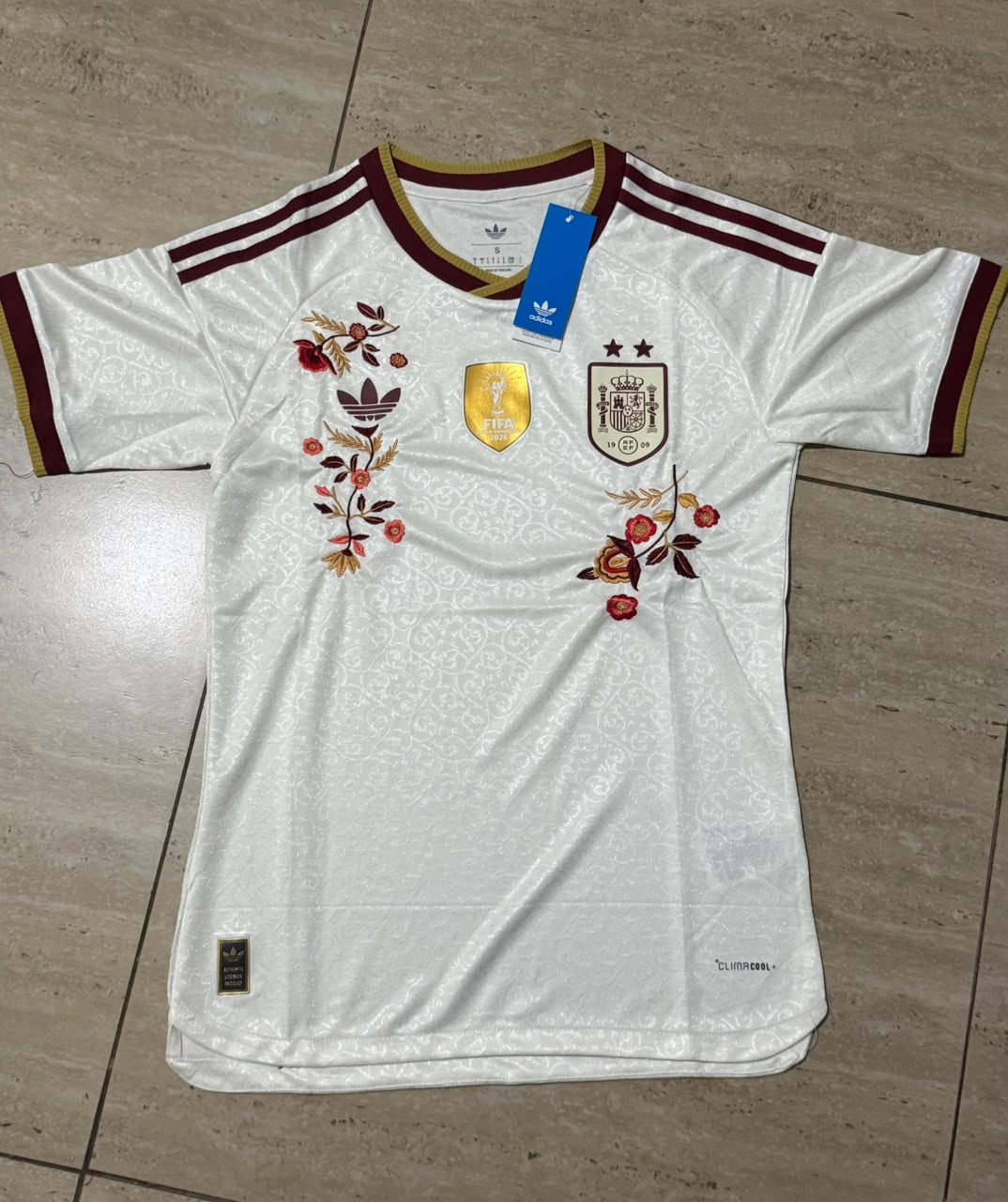 spain 2 stars away embroidered 26/27