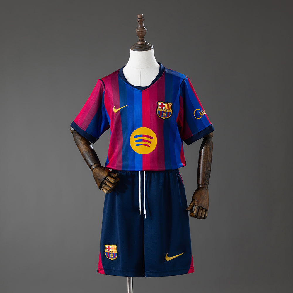 barcelona home kids 26/27